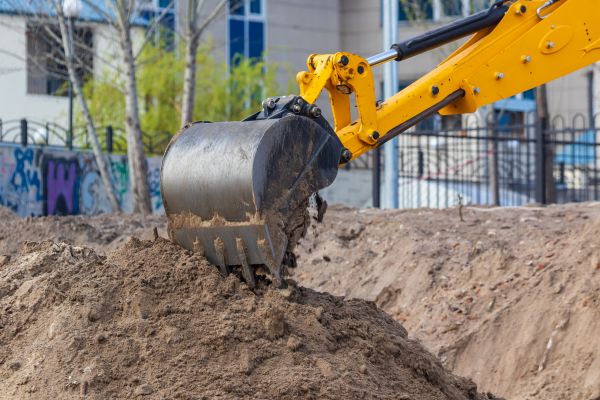 Cost of Backhoe Excavation Service in Greenville