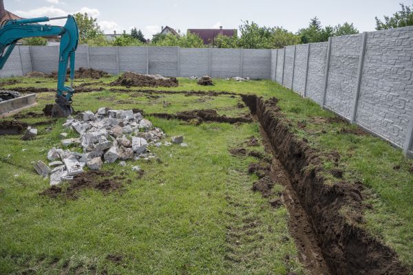 Cost of Yard Trenching in Greenville