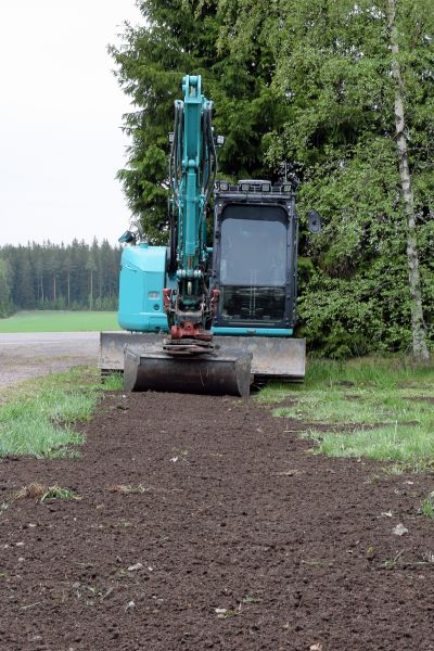 Cost of Backhoe Grading in Greenville
