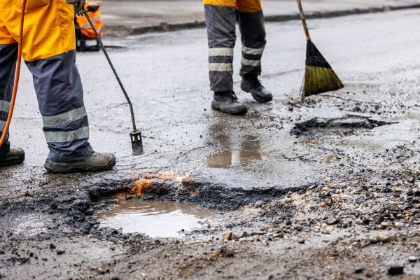 Cost of Gravel Pothole Repair in Greenville