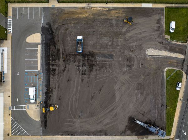 Cost of Parking Lot Excavation in Greenville