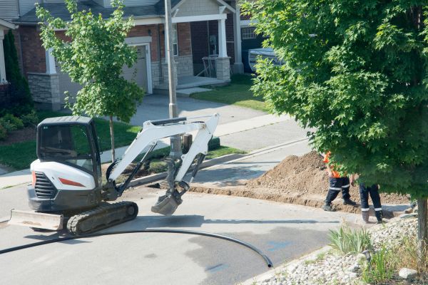 Cost of Electrical Line Trenching in Greenville